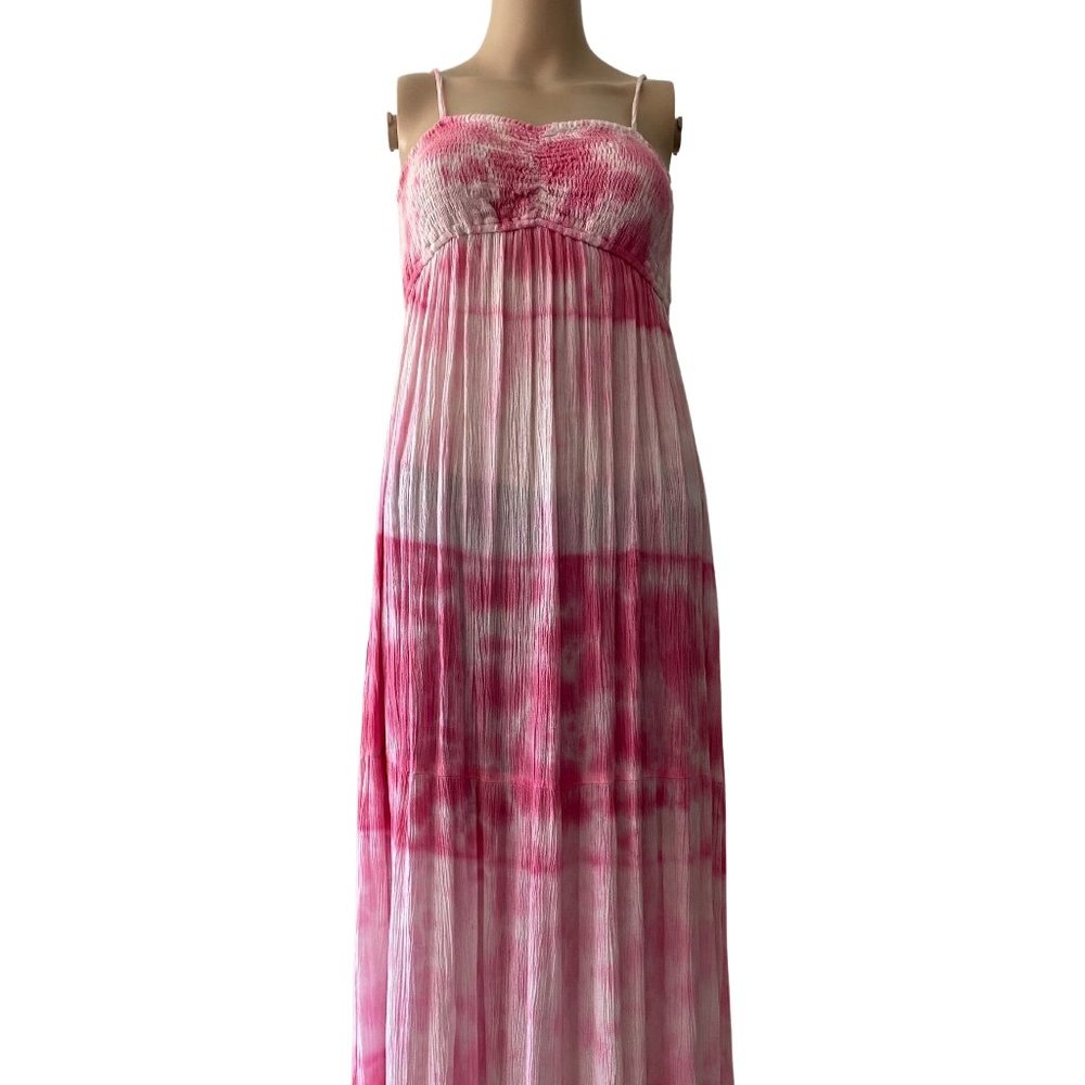 Southern Breeze Tie Dye Flowy Size M Maxi Dress